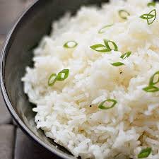 Steamed rice